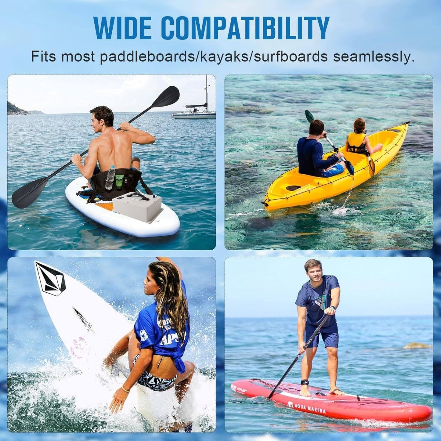 Electric Paddleboard Fin Motor – 2500W
