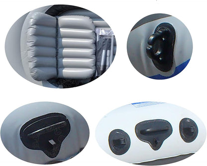 5-Person Inflatable Fishing Kayak with 3-Air Chamber Design