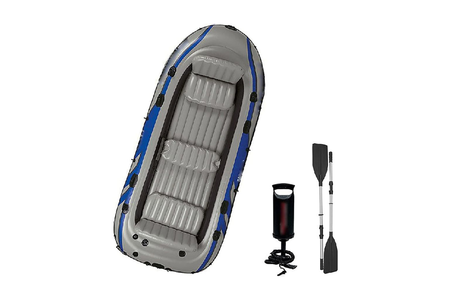5-Person Inflatable Fishing Kayak with 3-Air Chamber Design