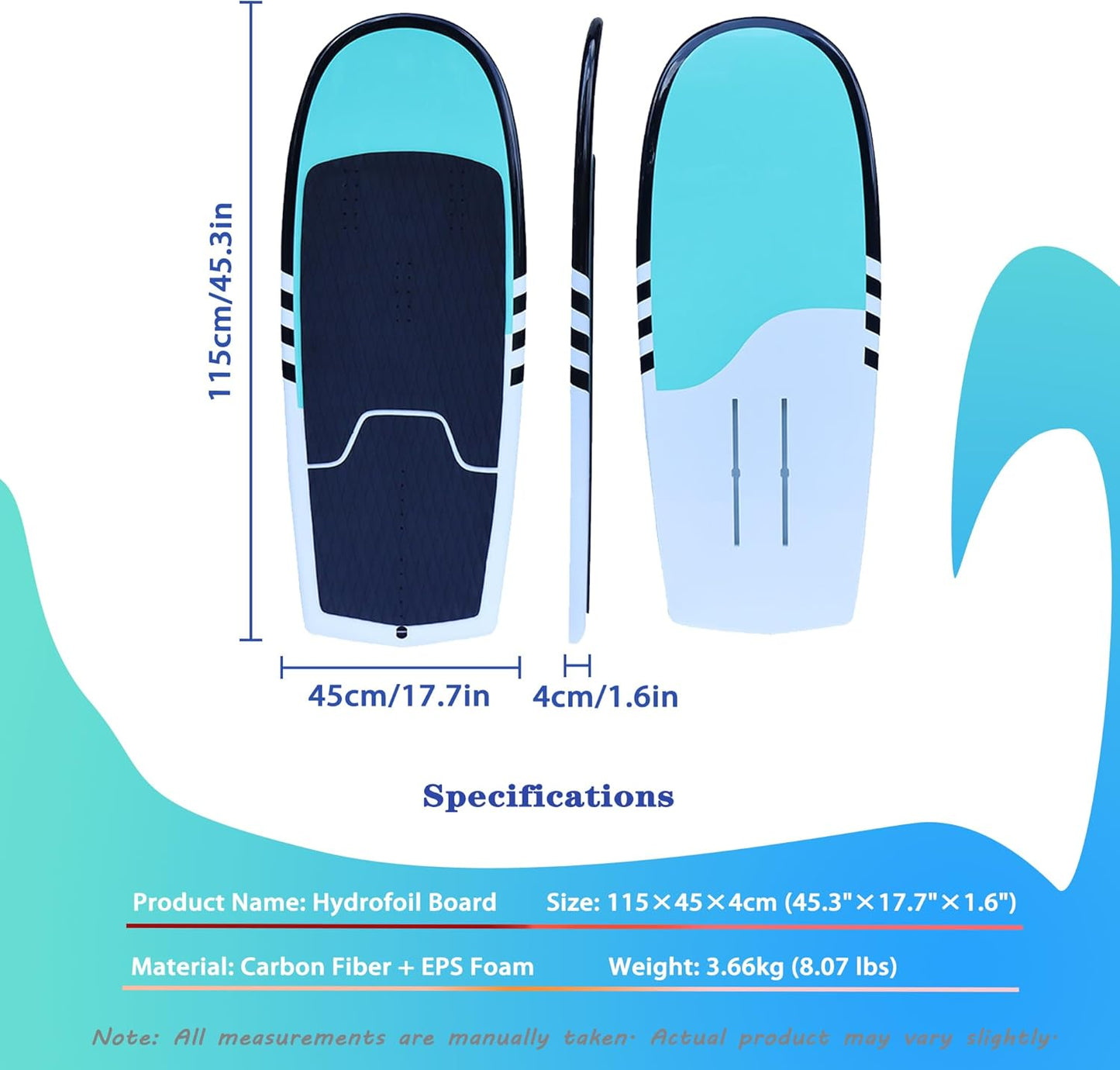 Carbon Fiber Hydrofoil Board