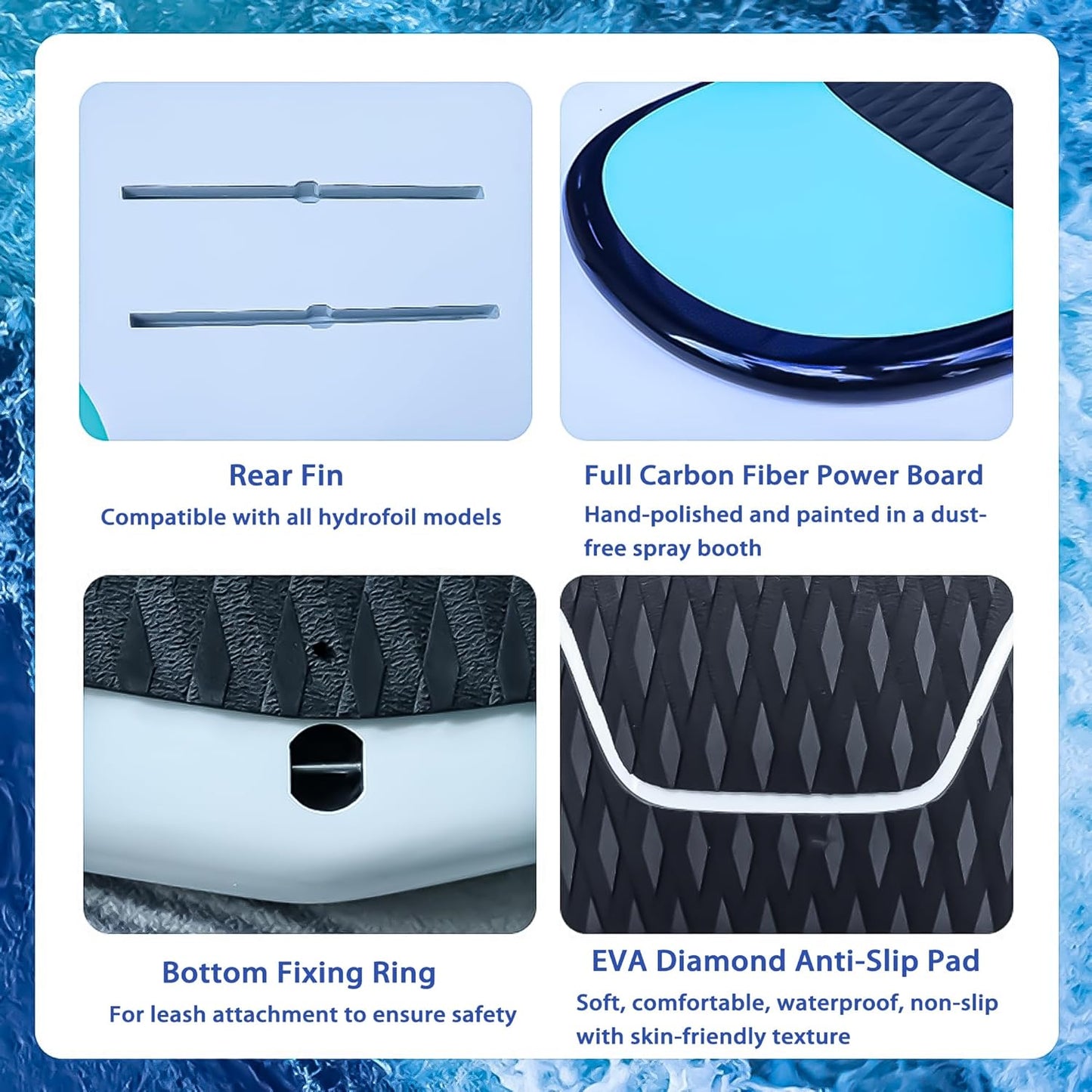 Carbon Fiber Hydrofoil Board